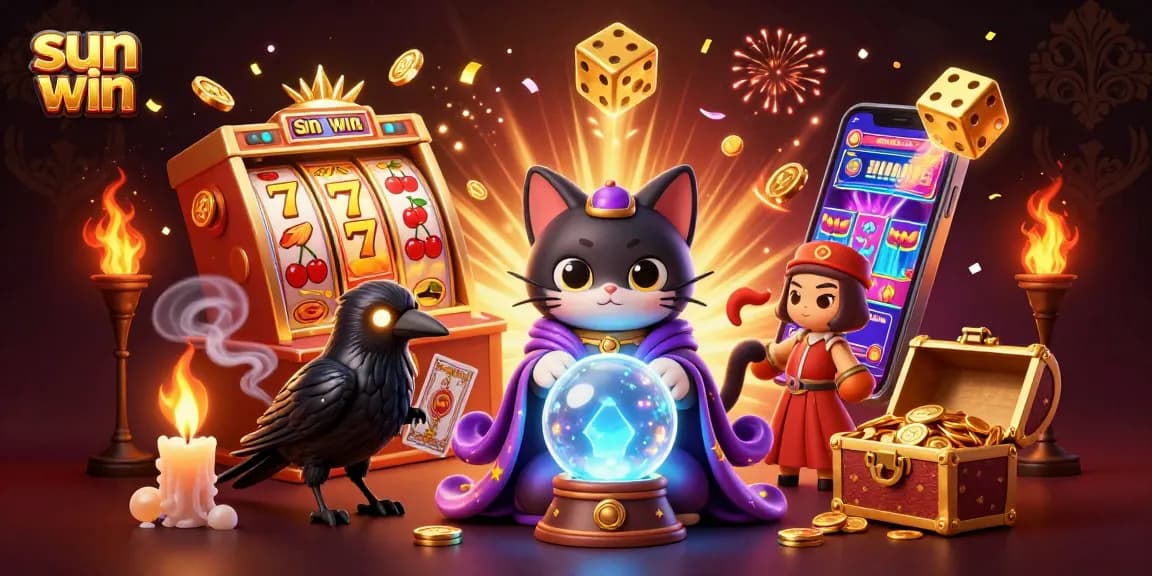 Experience sun win with an explosive slot machine jackpot and mystical 3D characters.