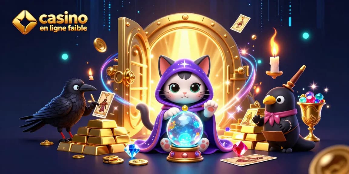 Jouer dans un casino en ligne fiable et gagner avec des jeux captivants et des effets lumineux.