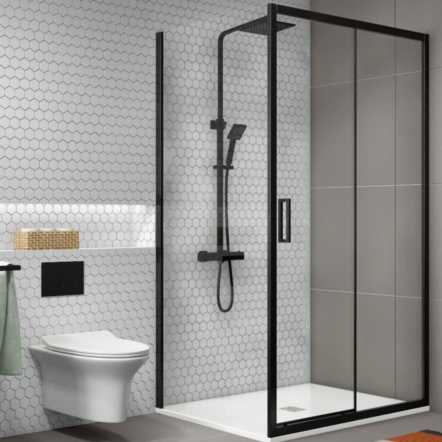 Custom Shower Screens Semi Frameless for Every Bathroom