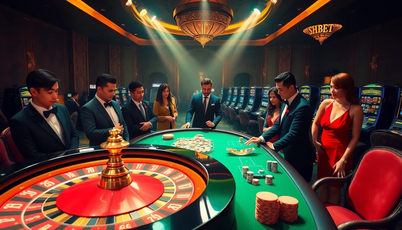 Win big at SHBET casino with engaging table games and a vibrant poker atmosphere.