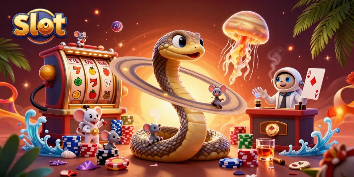 Experience thrilling slot gameplay with astronaut mice betting on cosmic reels!