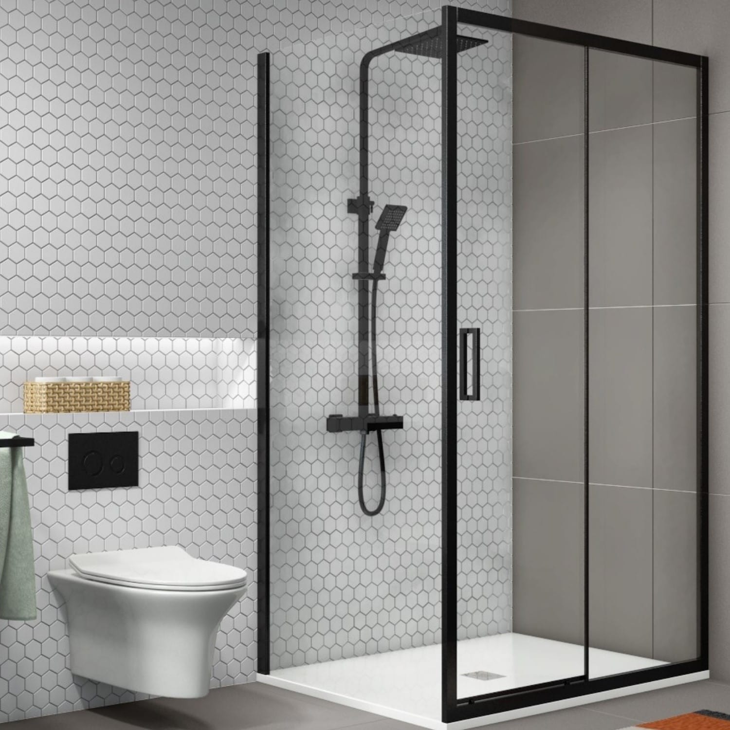 Custom Shower Screens Semi Frameless for Every Bathroom