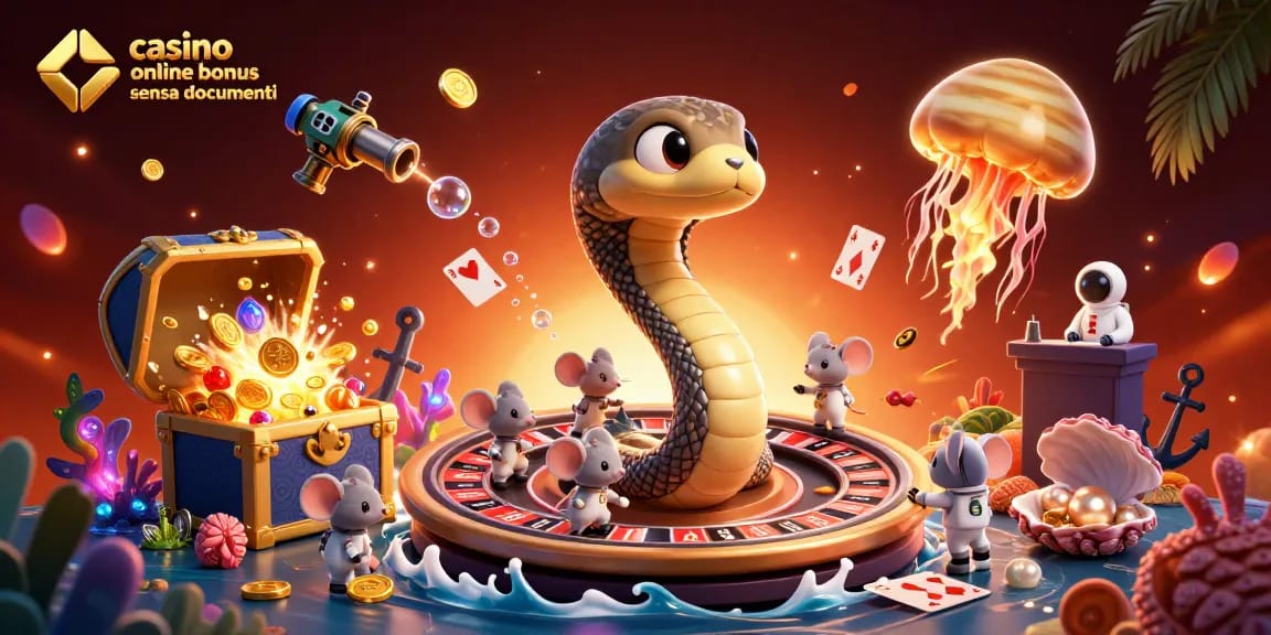 Gioca nei migliori casino online bonus senza documenti e scopri l'animazione avvincente di questo mondo seguendo i migliori schemi.