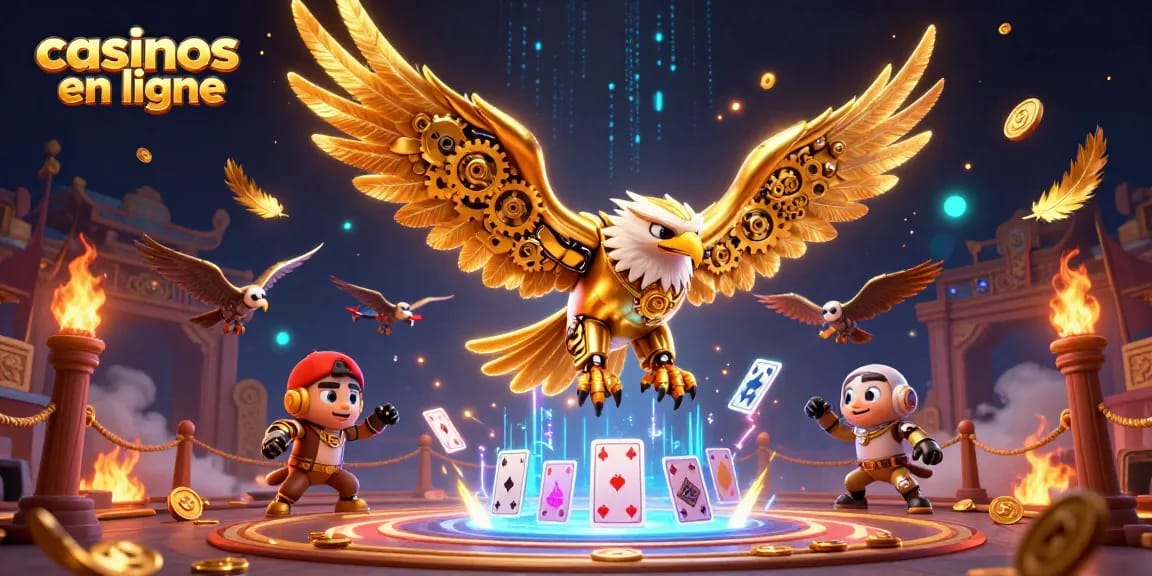 Découvrez les casinos en ligne avec des symboles holographiques et une ambiance de jeu captivante.