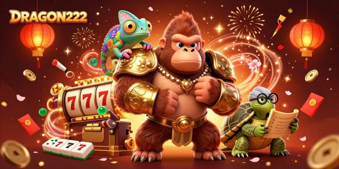 Experience thrilling wins at DRAGON222 with vibrant casino action and lucky game symbols.