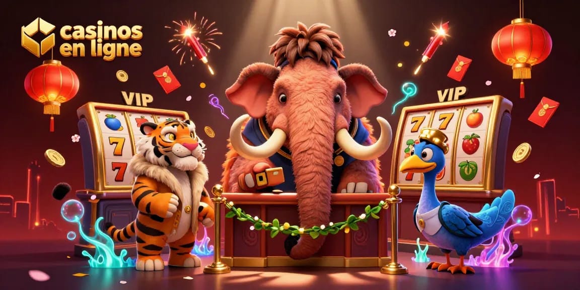 Les casinos en ligne accueillent des joueurs VIP avec des personnages fascinants dans un décor animé.