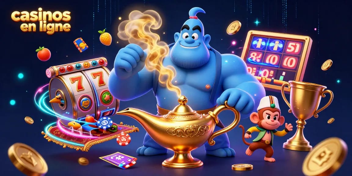 Découvrez des jackpots en ligne dans l'univers captivant des casinos en ligne avec des personnages colorés.