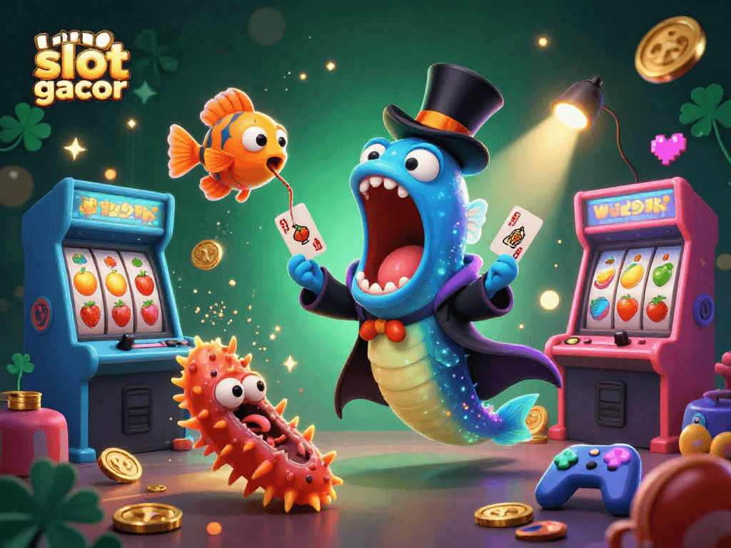 Join the fun at link slot gacor, where vibrant 3D characters showcase winning jackpots and gaming excitement.