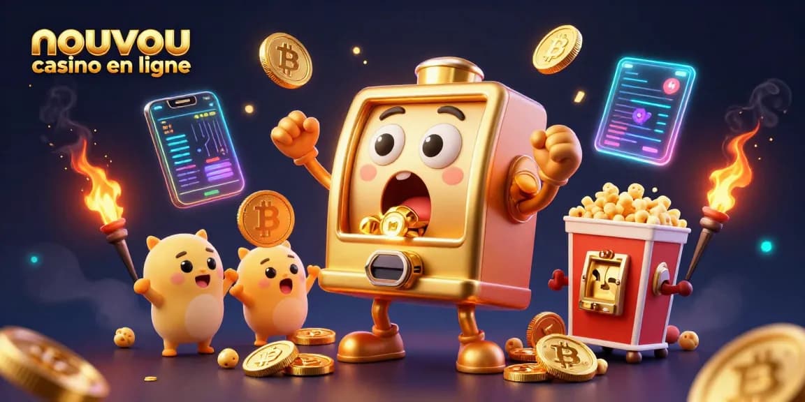 Illuminez l'expérience du jeu avec ce cadeau d'un nouveau casino en ligne, avec des machines à sous qui se réjouissent d'une grande victoire.