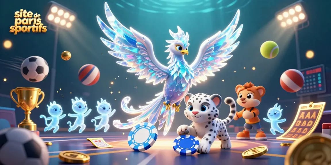 Des jeux passionnants de site de paris sportifs avec une image animée de personnages mystérieux.