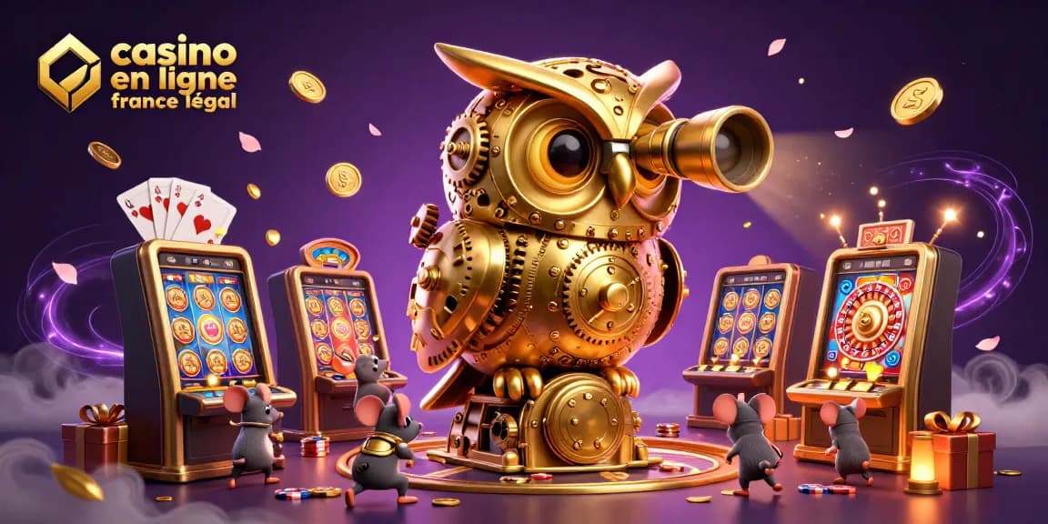 Découvrir le casino en ligne France légal avec une ambiance dynamique de jeux et personnages animés.