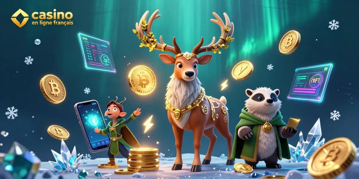 Jouer au casino en ligne français avec un druide et un blaireau dans un décor captivant.