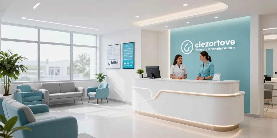 Hair transplant Istanbul: modern healthcare clinic providing patient care and doctor consultations.