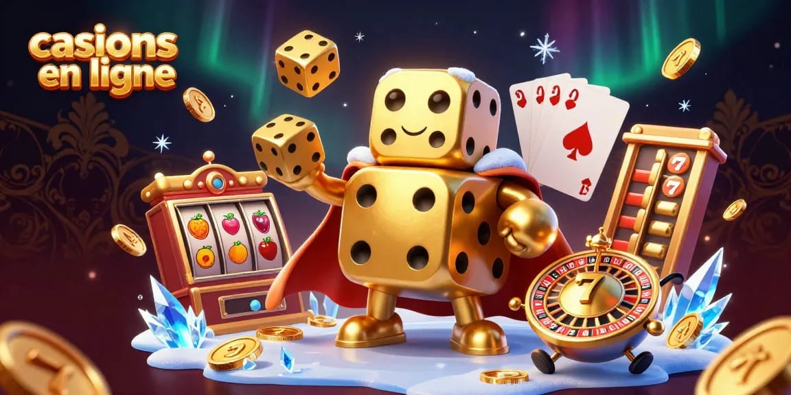 Jouer dans des casinos en ligne avec des personnages de dés et des éléments de jeu fascinants.