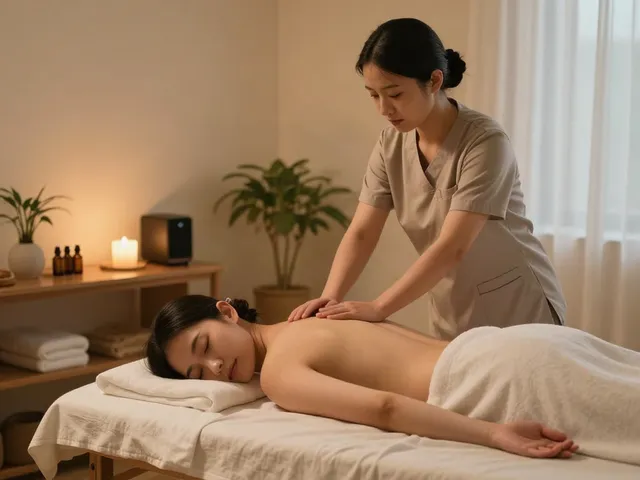 Experience a relaxing 화성출장마사지 in a tranquil home setting, with a professional therapist and soothing ambiance.