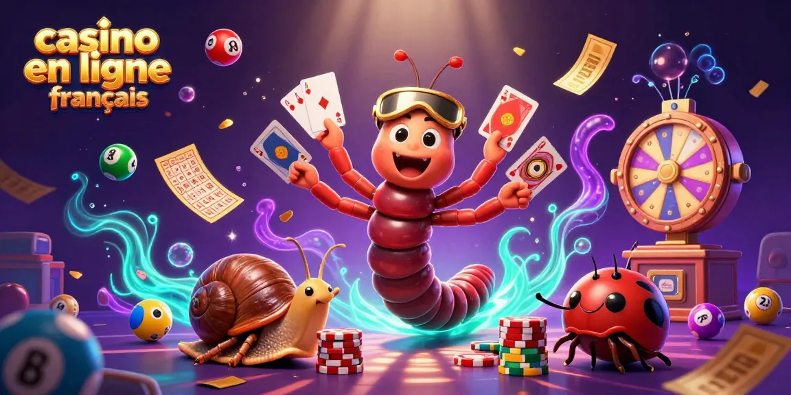 Jouer à une loterie animée sur un casino en ligne français avec une ambiance colorée et interactive.