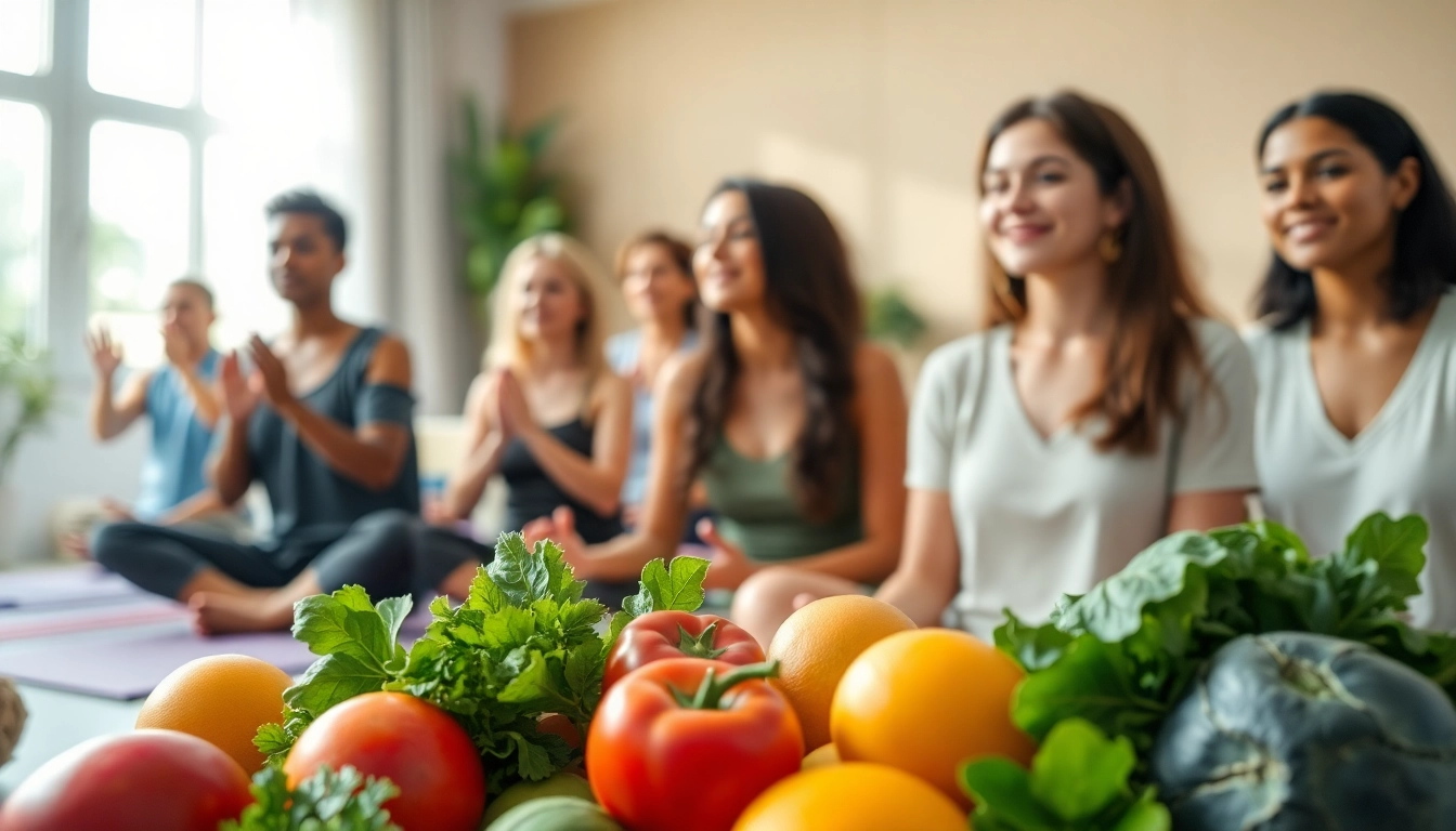 Engaging health activities highlighting wellness and healthy living practices.