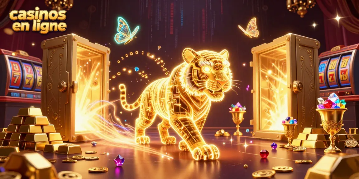 Jouez dans des casinos en ligne captivants avec un tigre en lumière et des joyaux scintillants