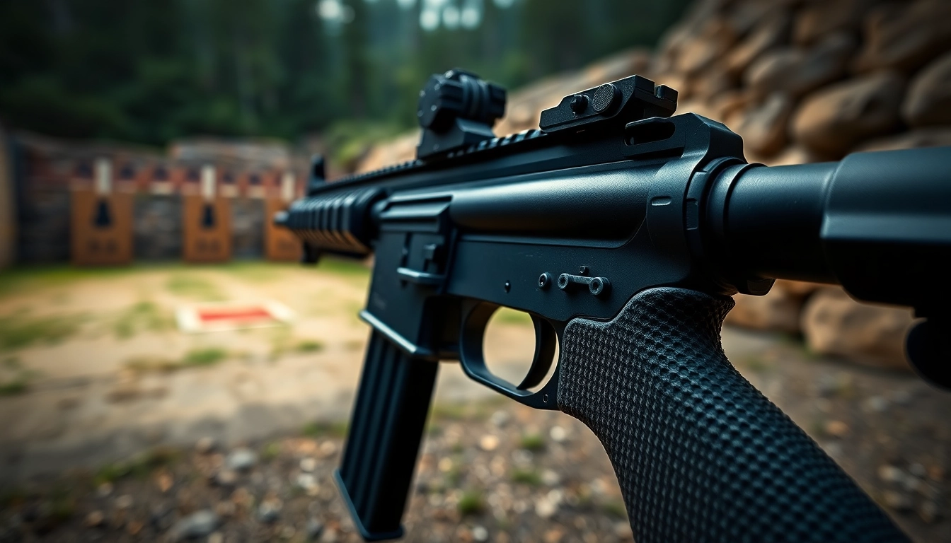 Examine the features of the best ar trigger on a precision AR-15 rifle showcasing fine craftsmanship.