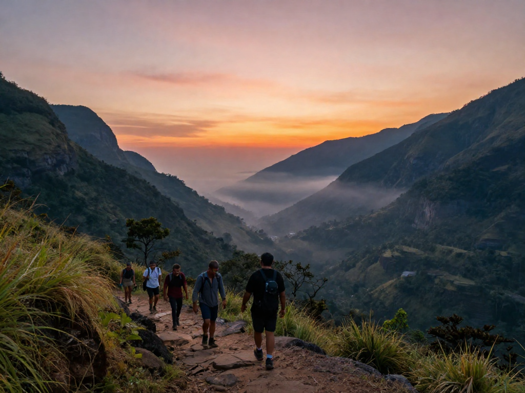 Netravati trek adventure in the Western Ghats, showcasing stunning mountain trails and breathtaking views.