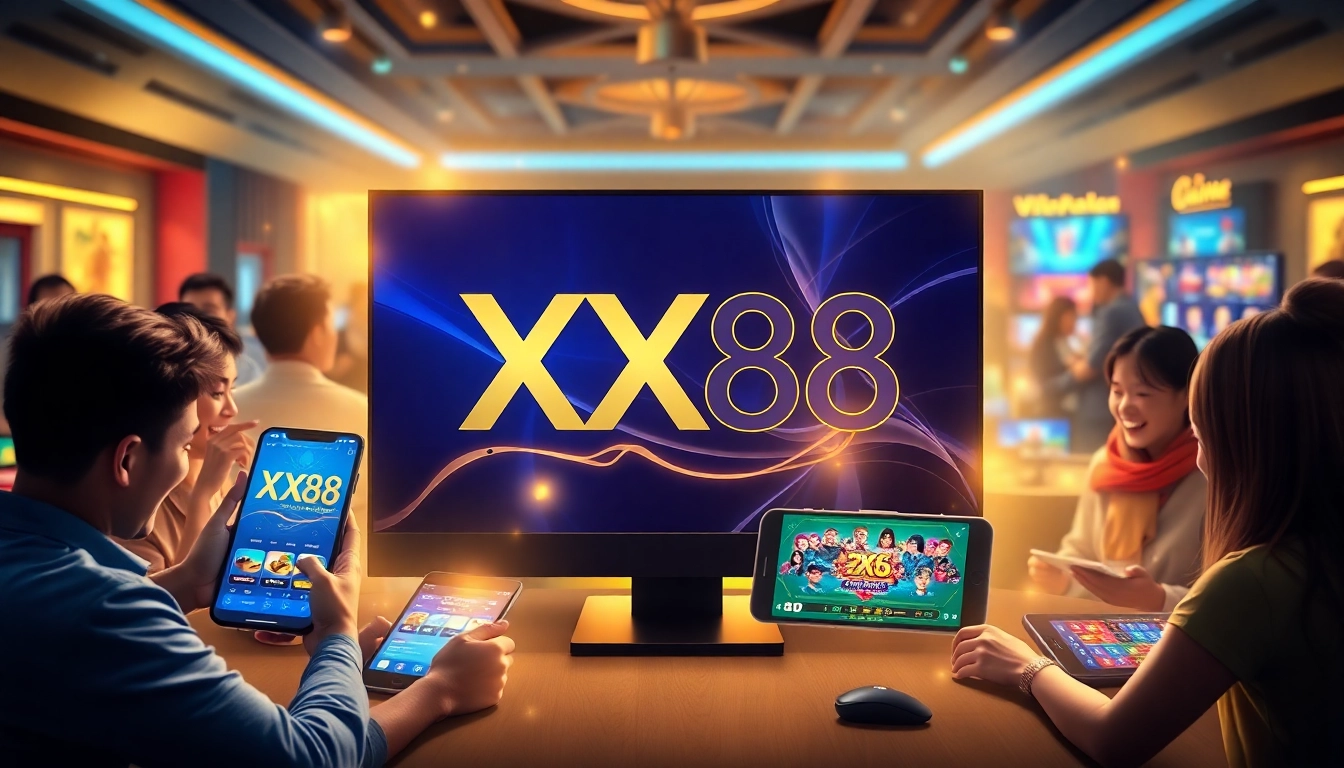 XX88.pizzza online gambling platform showcasing vibrant games and user engagement
