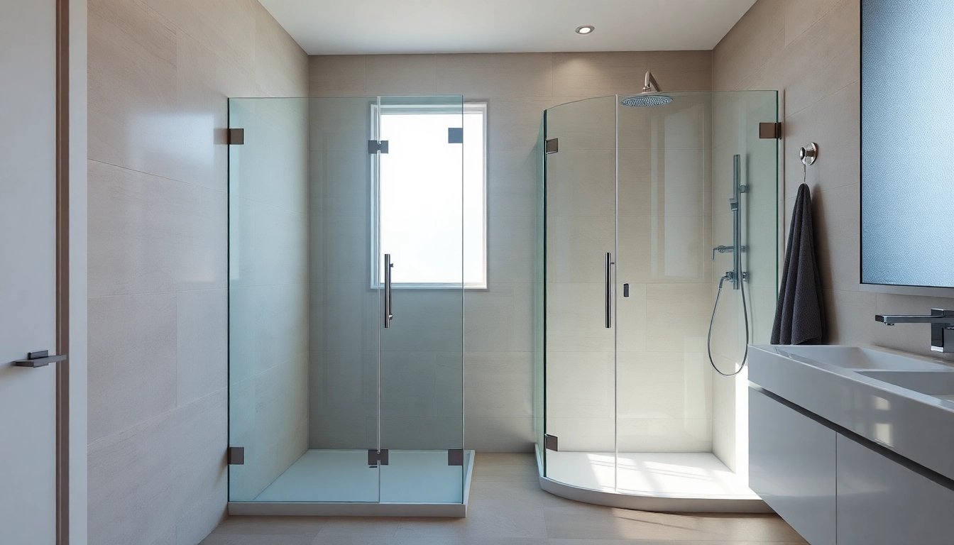 Experience elegant showers au in a luxurious bathroom setting with contemporary fittings.