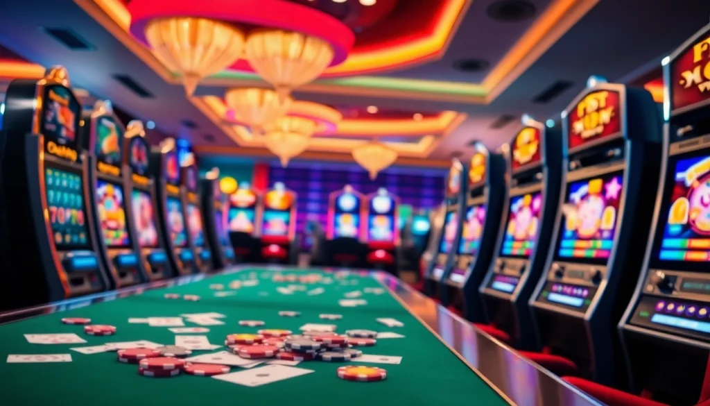 Menangkan jackpot di slot gacor hari ini dengan suasana kasino yang energik.