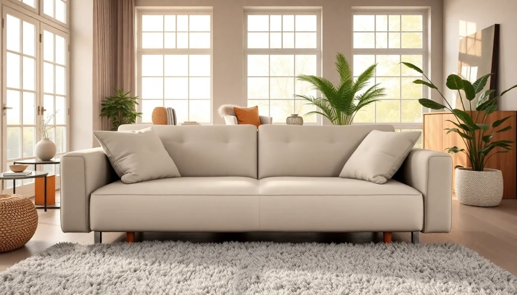 Explore stylish sofa beds uk with contemporary designs in a cozy living room setting.