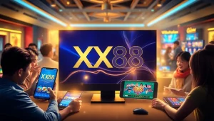 XX88.pizzza online gambling platform showcasing vibrant games and user engagement