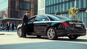 Experience premium Chauffeur Services Nottingham with a luxury sedan ready for discerning travelers.