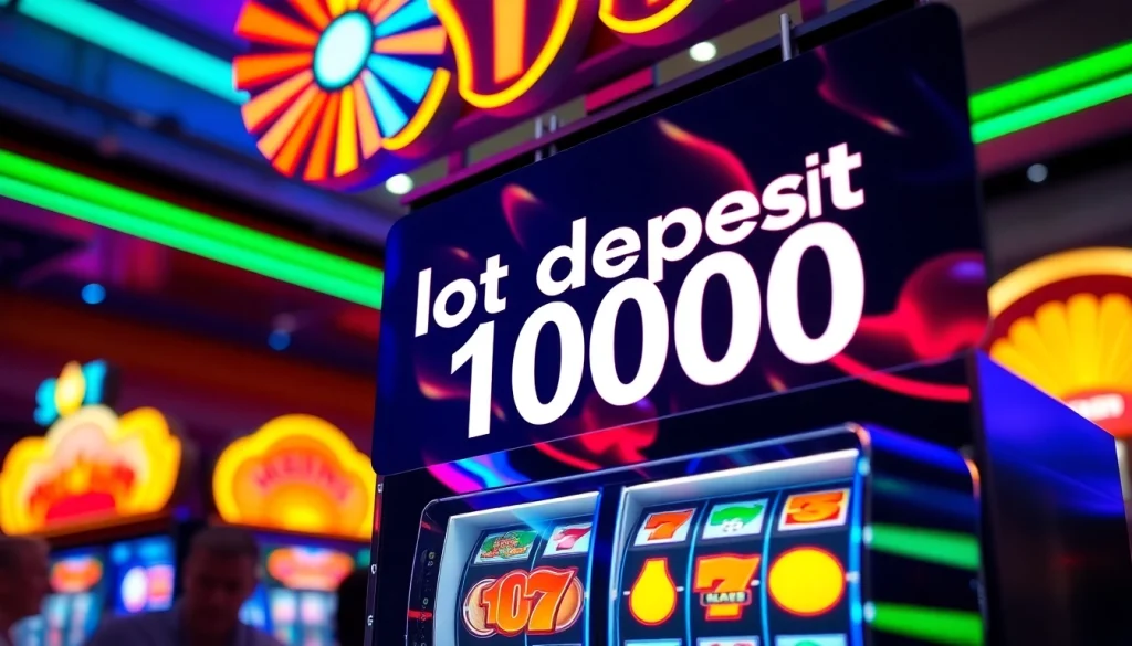 Manfaatkan slot deposit 1000 dengan mesin slot yang menakjubkan dan berwarna-warni.