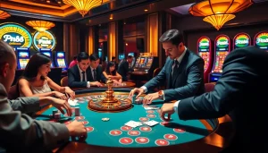 Experience the thrill of the RR88 link at a vibrant casino with engaging table games and excitement.