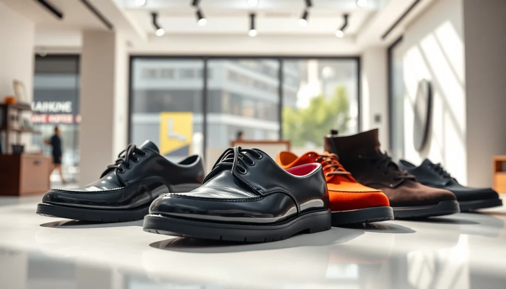 레플리카사이트의 세련된 신발을 강조한 이미지