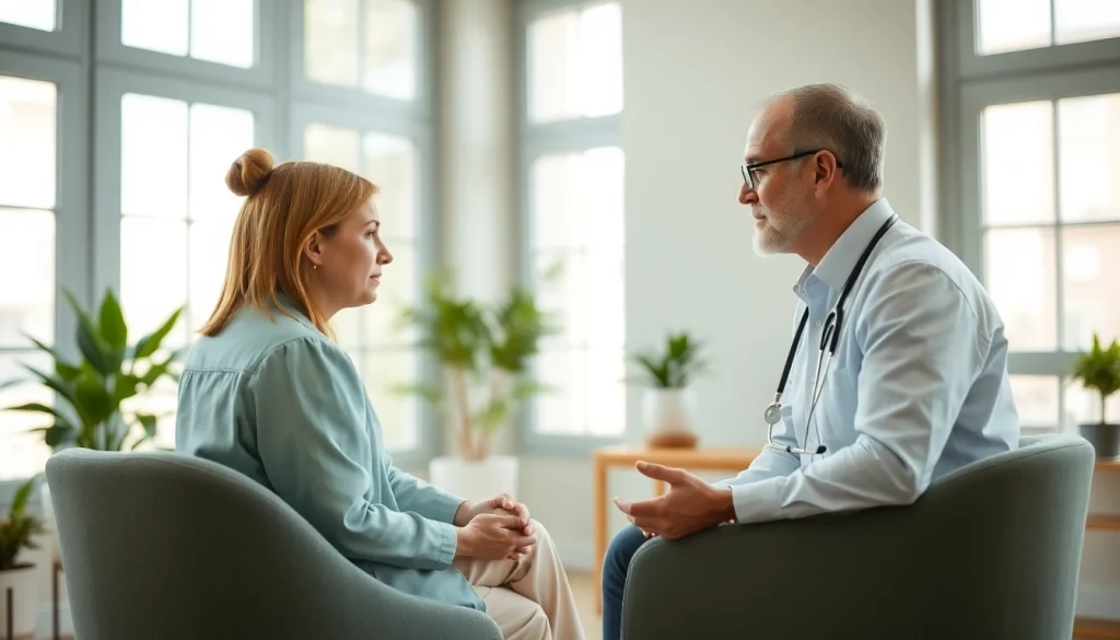 Understanding and managing anxiety symptoms in a serene therapy setting.