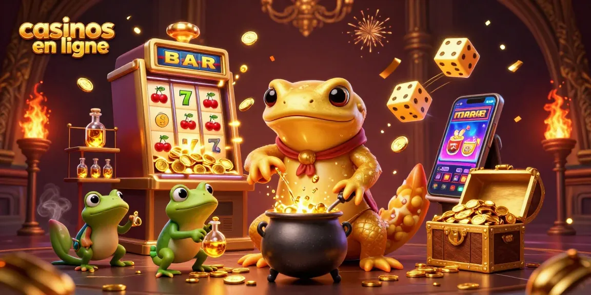Les casinos en ligne offrent des opportunités de gains avec des machines à sous éclatantes et des alchimistes dorés.