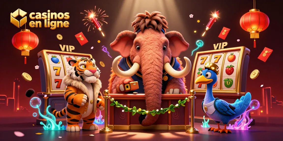 Les casinos en ligne accueillent des joueurs VIP avec des personnages fascinants dans un décor animé.